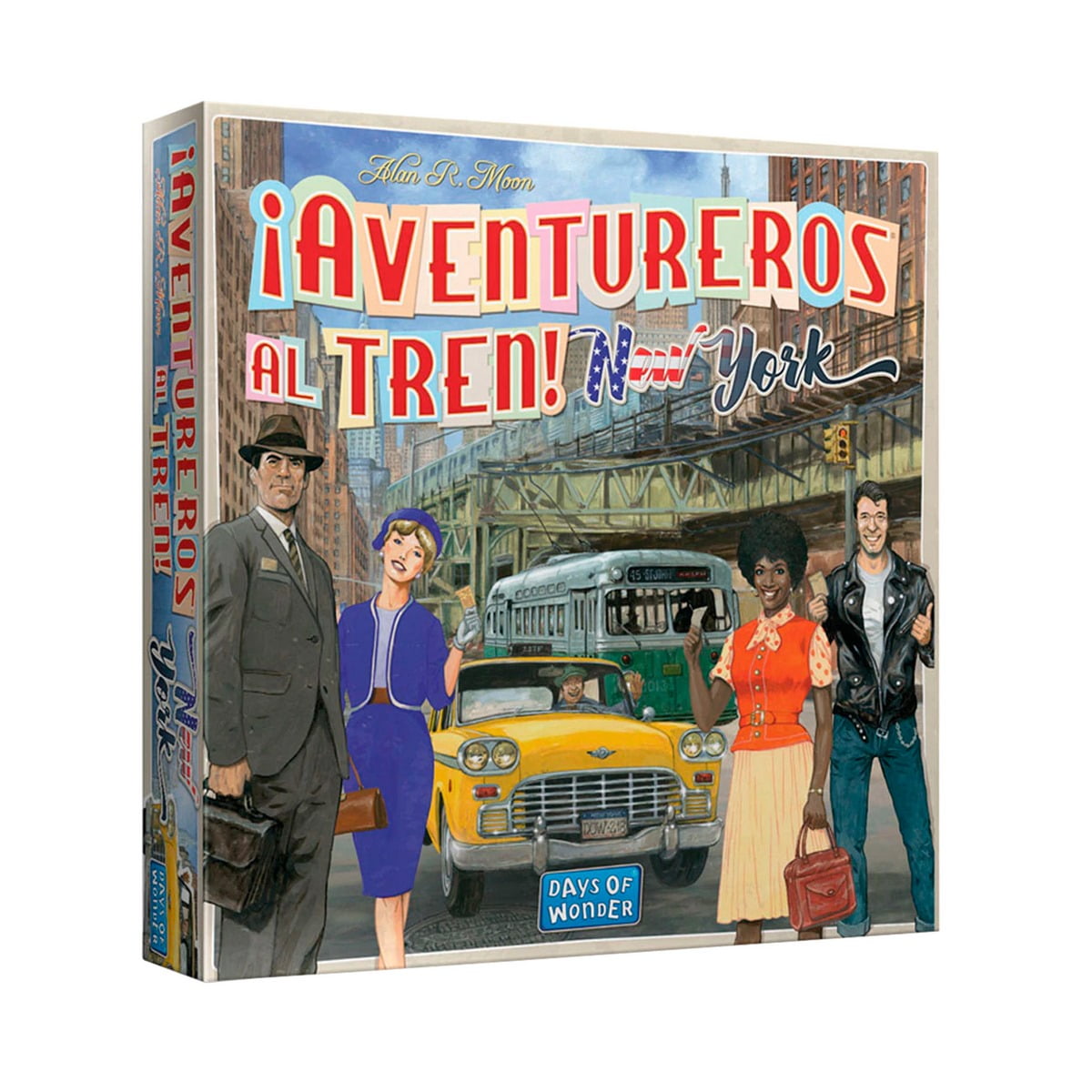 Ansaldo - Juego De Mesa Aventureros Al Tren Edición Nueva York