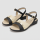thumbnail image 3 of Sandalia Mujer Negro/Crema Camila 40 Piccadilly, 3 of 5