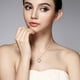 thumbnail image 2 of Collar Plata Fina 925 Gato Gatito Heart Regalo Mujer Joyas plateado Talla única, 2 of 5