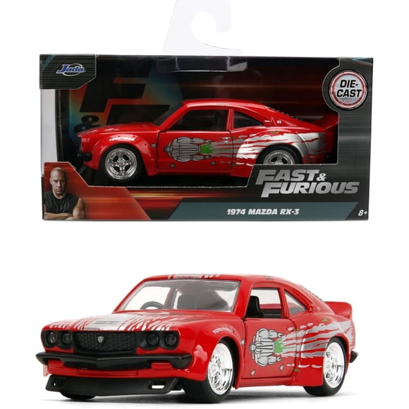 Vehículo Die-Cast Fast And Furious 1974 Mazda Rx-3
