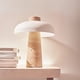 thumbnail image 3 of Lampara Led Blanco de Piedra Travertino, 3 of 8