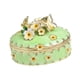 thumbnail image 1 of Joyero De Aleación De Sobremesa, Creativo, Caja Decorativa, Caja De Baratijas, Color Verde, 1 of 5