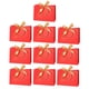 thumbnail image 5 of 10 Bolsas De Regalo Para Fiestas, Papel Grueso Reutilizable Para Celebraciones, Fiestas, Baby Shower, Rojo M, 5 of 5