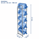 thumbnail image 4 of Rack Estante Organizador para 5 Bidones de Agua 20 Lts, 4 of 4