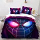thumbnail image 1 of Spider-Man: Parallel Universe Cartoon Bedding Set Soft Home Textile Polyester 3D Digital Print Bedding Set Bed Bedroom Set Bed Sheets, 1 of 5
