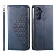 thumbnail image 1 of Funda Flip FOXDOCK para Samsung Galaxy M54 , Estilo Billetera con Diseño Rombo, Correa de Mano y Soporte, Uso Diario, 1 of 6