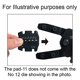 thumbnail image 2 of Pinzas para engarzar ENGINEER Precision, herramienta universal, tamaño S, 2 of 9