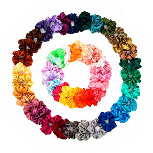 Genérico - Set 50 Colets Surtido Para El Pelo De Satén