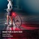 thumbnail image 4 of Juego de luces para bicicleta, recargables por USB, luces LED traseras de seguridad para deportes al aire libre, accesorios para ciclismo nocturno., 4 of 8