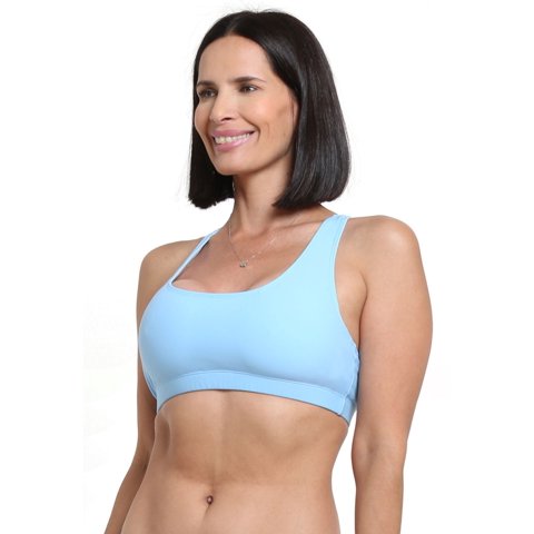 Samia - Traje De Baño Peto Celeste Xl