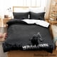 thumbnail image 1 of Game Metal Gear Solid Solid Snake Bedding Set Bed Set Adult Kid Bedroom Duvetcover Sets Anime, 1 of 5