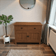 thumbnail image 1 of Aparador Buffet "Essential" Mueble de Madera Artesanal - Café - 100x40x90 cm, 1 of 3