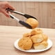 thumbnail image 3 of Juego de 2 pinzas de cocina de 9" y 12": pinzas antiadherentes de silicona y acero inoxidable, sin BPA, resistentes al calor (248 °C), agarre antideslizante y pinzas metálicas con bloqueo para alimen, 3 of 7