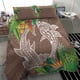 thumbnail image 2 of Juego de cama Polinesia Dúo Tiburones Tropical Marrón LT7, 2 of 3