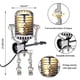thumbnail image 3 of Lámpara vintage robot con micrófono y guitarra Xmpmrb de 16 cm, 3 of 8