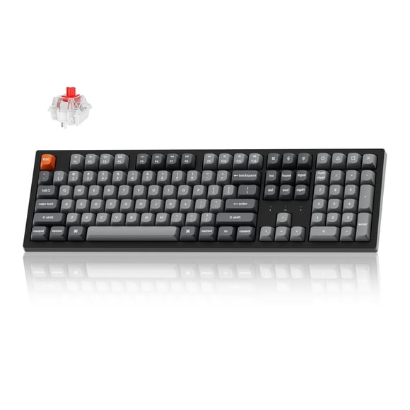 Teclado mecánico inalámbrico Keychron K10 Max RGB hot-swap