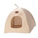 thumbnail image 3 of Tienda De Campaña Para Gatos Centro De Actividades Cama Suave Plegable Para Mascotas De Verano Para El Hogar Al Aire Libre Kitty M Beige, 3 of 3