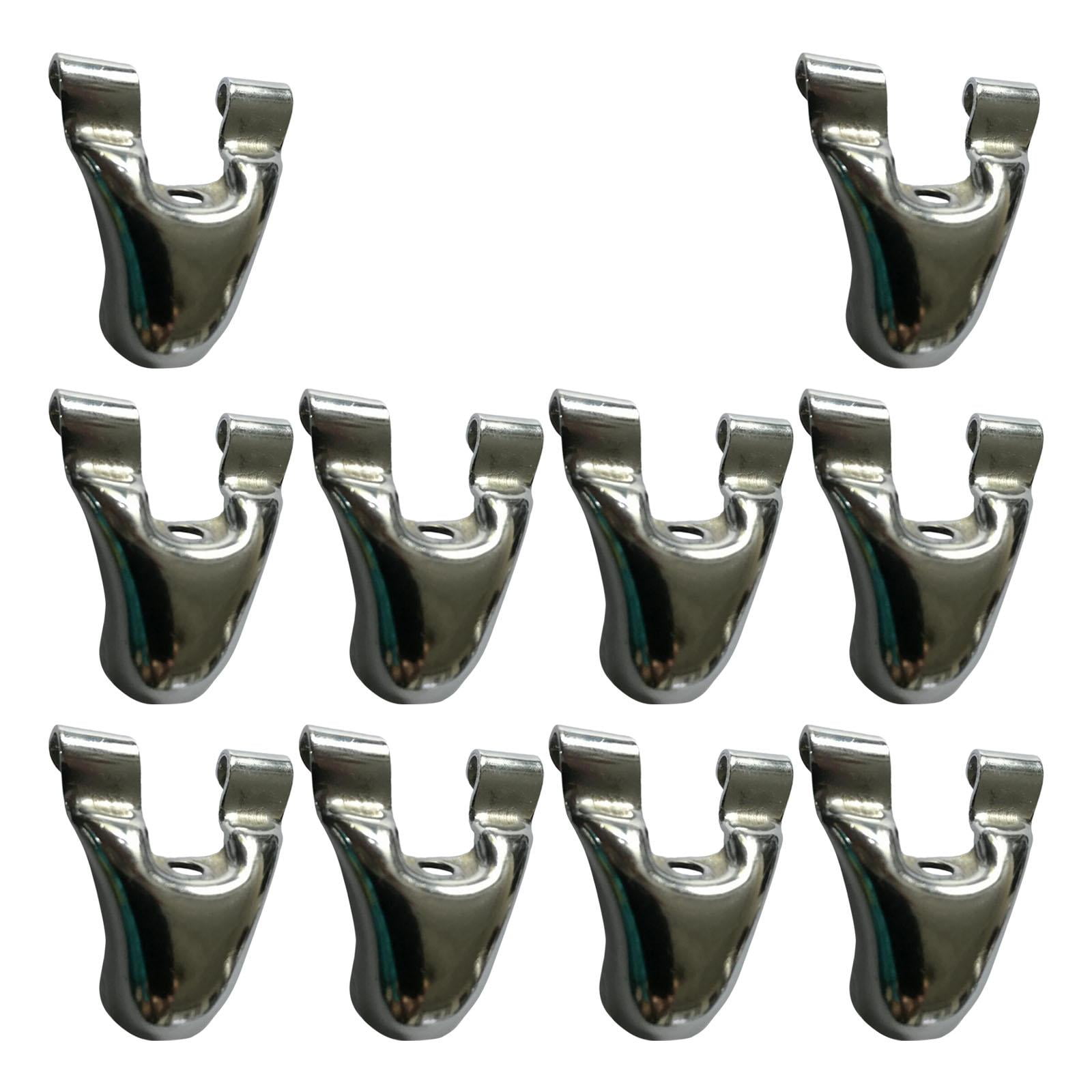 Magideal - 10 Piezas De Lámparas De Bombo Piezas De Tambor De Tambor De Reparación De Accesorios De Accesorios De Metal Sólido Juego De Batería De Percusión Ganc Estilo C