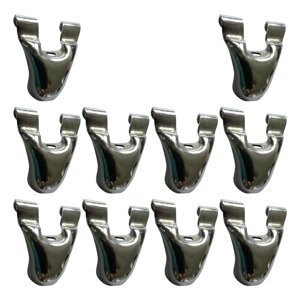 Magideal - 10 Piezas De Lámparas De Bombo Piezas De Tambor De Tambor De Reparación De Accesorios De Accesorios De Metal Sólido Juego De Batería De Percusión Ganc Estilo C