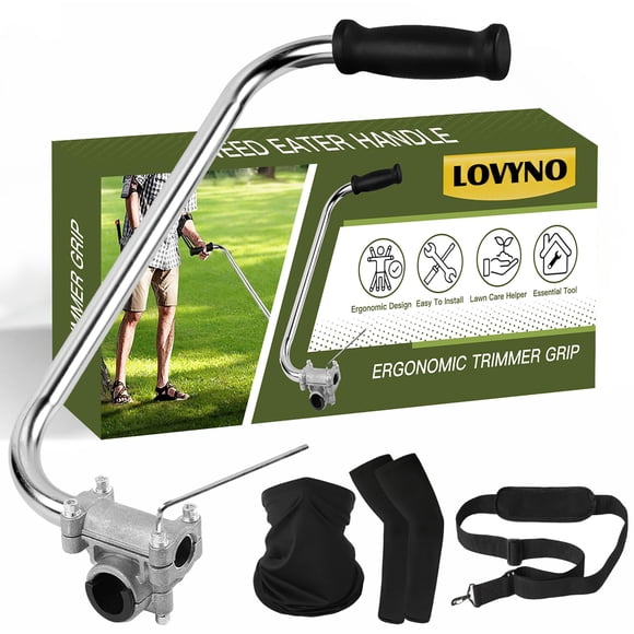 Mango para desbrozadora LOVYNO con extensión de agarre ergonómico