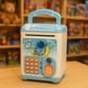 thumbnail image 3 of Alcancia Electronica Diseños Kawaii Caja Fuerte Portatil azul Tamano Unico, 3 of 5