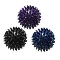 Magideal - 3 Piezas Bolas De Con Puntas Bolas Plantar Multifuncional Manual Relajación Bola De Para Pies Rodillo Masajeador Con Púas Para Manos