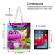 thumbnail image 5 of Barney and Friends Bolso de tela con estampado de lienzo para mujer, bolsa de compras reutilizable y estética, con cremallera interior, regalo para mujer,40*45cm., 5 of 6