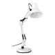 thumbnail image 5 of Luz LED De Lectura Con Clip Al Lado De La Cama Lámpara De Mesa De Escritorio Luces De Trabajo Blanco, 5 of 5