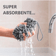 thumbnail image 3 of Toalla De Mano Microfibra Suave Absorbente Para Cocina Baño Gris Oscuro, 3 of 6