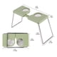 thumbnail image 3 of Estereoscopio de bolsillo DMITER con aumento 4X, plateado/verde grisáceo, 3 of 7