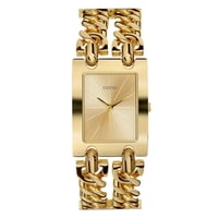 Reloj Guess U1117L2, Pulsera De Múltiples Cadenas En Tono Dorado Para Mujer