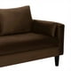 thumbnail image 4 of Sofa Sky 3c Felpa 00 Chocolate, 4 of 5