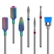 thumbnail image 1 of Juego de brocas para uñas MelodySusie, carburo de tungsteno, diamante, 1 of 7