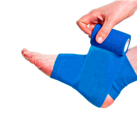 Genérico - Venda Autoadherente Tipo Coban 10 Cm Rojo Pack 24Xv