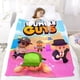 thumbnail image 5 of Stumble Guys anti-pilling, suave, ligera, esponjosa y acogedora de lujo para hogar y cocina – Perfecta para niños y adultos, 100 x 150 cm, 5 of 6