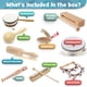 thumbnail image 2 of Juego de instrumentos musicales Stoie's International Wooden Kids, 2 of 9