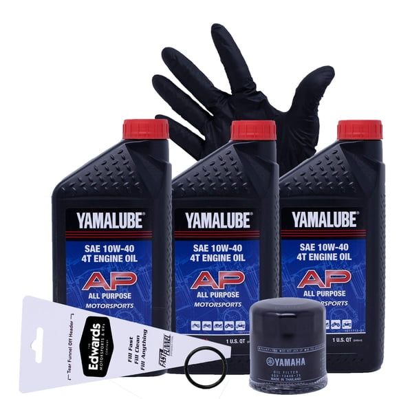 Kit de cambio de aceite Edwards para Yamaha Kodiak 400 2WD/4WD/4x4