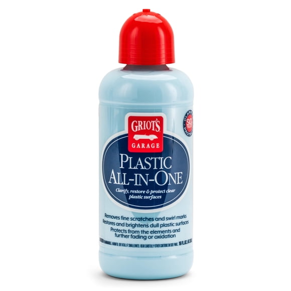 Esmalte de plástico Griot's Garage 10872, todo en uno, 473 ml, con cerámica