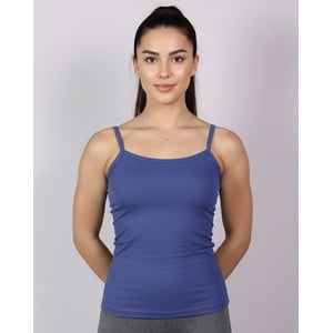 Flix Line - Polera Top Mujer Sin Mangas Fibra Bambú