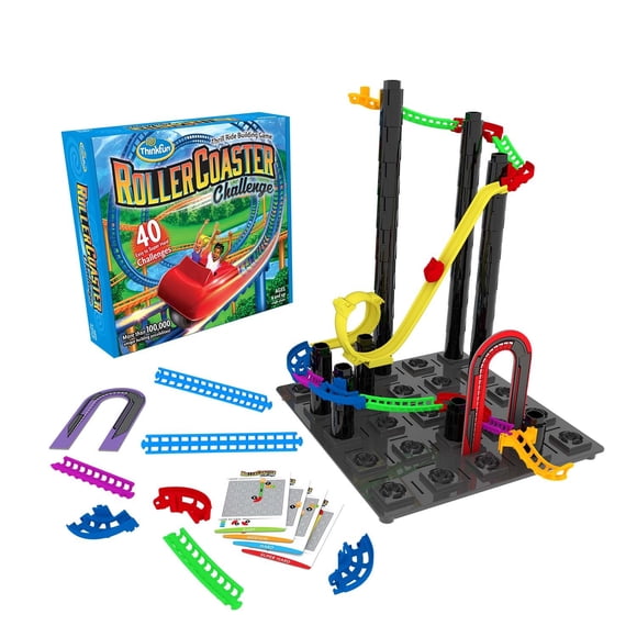 Juguete educativo STEM ThinkFun Roller Coaster Challenge 6+