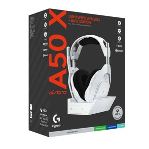 Gaming Headset Logitech Astro A50 X White