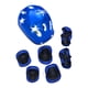 thumbnail image 5 of 7 piezas/juego de casco de bicicleta para niños, casco de patín con rodilleras, coderas y muñequeras, casco de patineta para adolescentes para niñas p Azul, 5 of 5