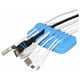 thumbnail image 1 of Organizador de cables ENVISIONED, compacto y pesado, de silicona, color azul, 1 of 8