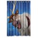 thumbnail image 1 of Cortina de ducha de la película Frozen, Kristoff y Sven, juego de cortinas de baño con ganchos, tamaño 48 x 72 pulgadas, 1 of 3