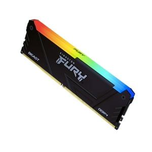 Kingston - Memoria Ram Fury Beast Rgb 32 Gb Ddr4 3200 Mhz Negro Talla Única