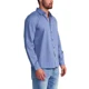 thumbnail image 3 of Camisa Hombre Manga Larga Garment Dye Celeste Ellus, 3 of 3