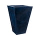 thumbnail image 1 of MACETERO FLORIDIS AZUL MARMOL ZURIQUE 55CM ALTO CON PLATO, 1 of 2