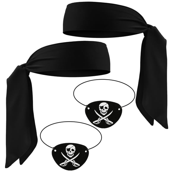 Pirate Accessories Scotamalone Halloween para hombre y mujer