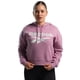 thumbnail image 1 of Polerón Corto Hoodie c/ Capucha Mujer Reebok Classics Big Logo Fleece Gris Rosado, 1 of 5