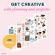 thumbnail image 3 of Paquete de Pegatinas The Happy Planner Disney Moana – 30 Hojas, 3 of 9